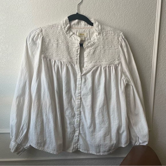 Maeve Tops - Maeve Buttondown Blouse